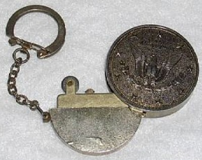 USA Cent/Dollar Coin Lighter and Key Chain